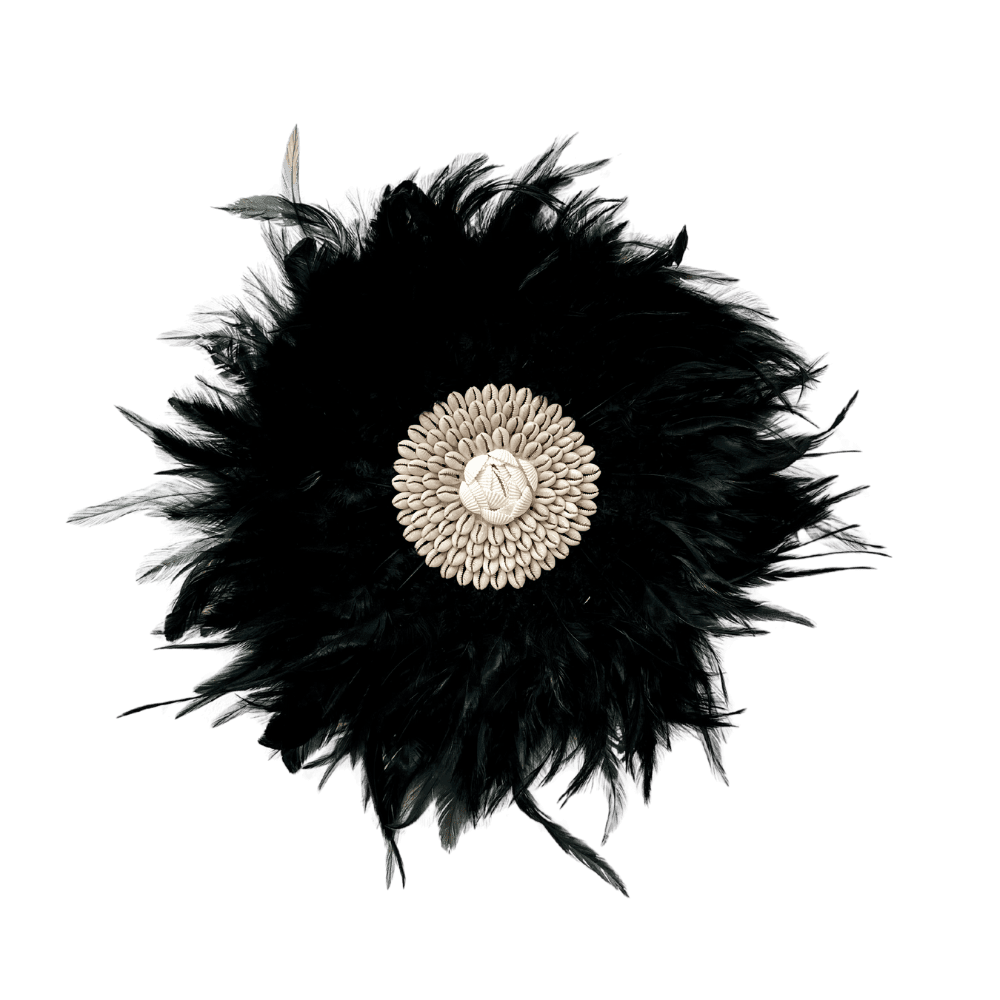 Shelly - Jujuhat Black Feather & Shells 30cm