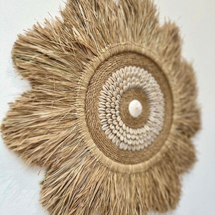 Bloomy - Jujuhat Paille et Coquillages 30cm - bohobloom.fr