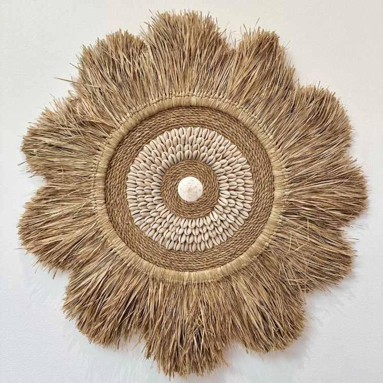 Bloomy - Jujuhat Paille et Coquillages 30cm - bohobloom.fr