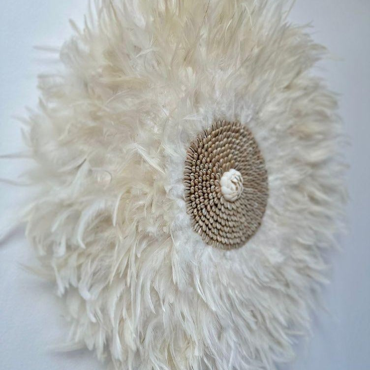 Shelli - Jujuhat Plumes et Coquillages 60cm - bohobloom.fr