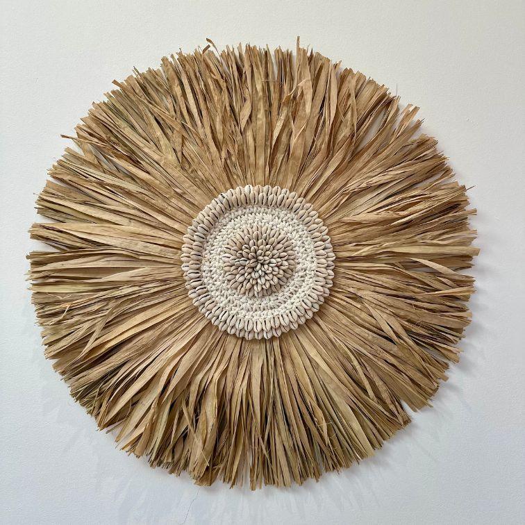 Straw - Jujuhat Paille et Coquillages 60cm - bohobloom.fr