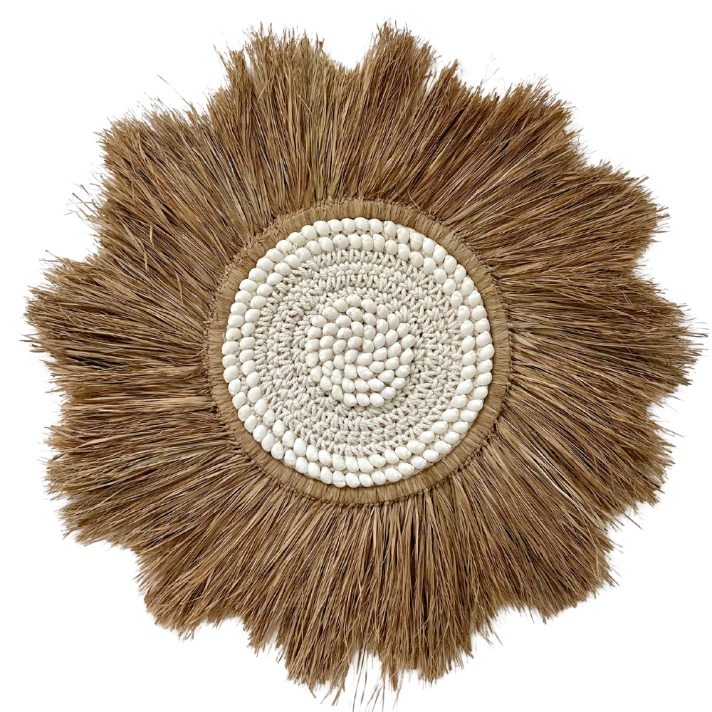 Blohu - Jujuhat Paille et Coquillages 60cm