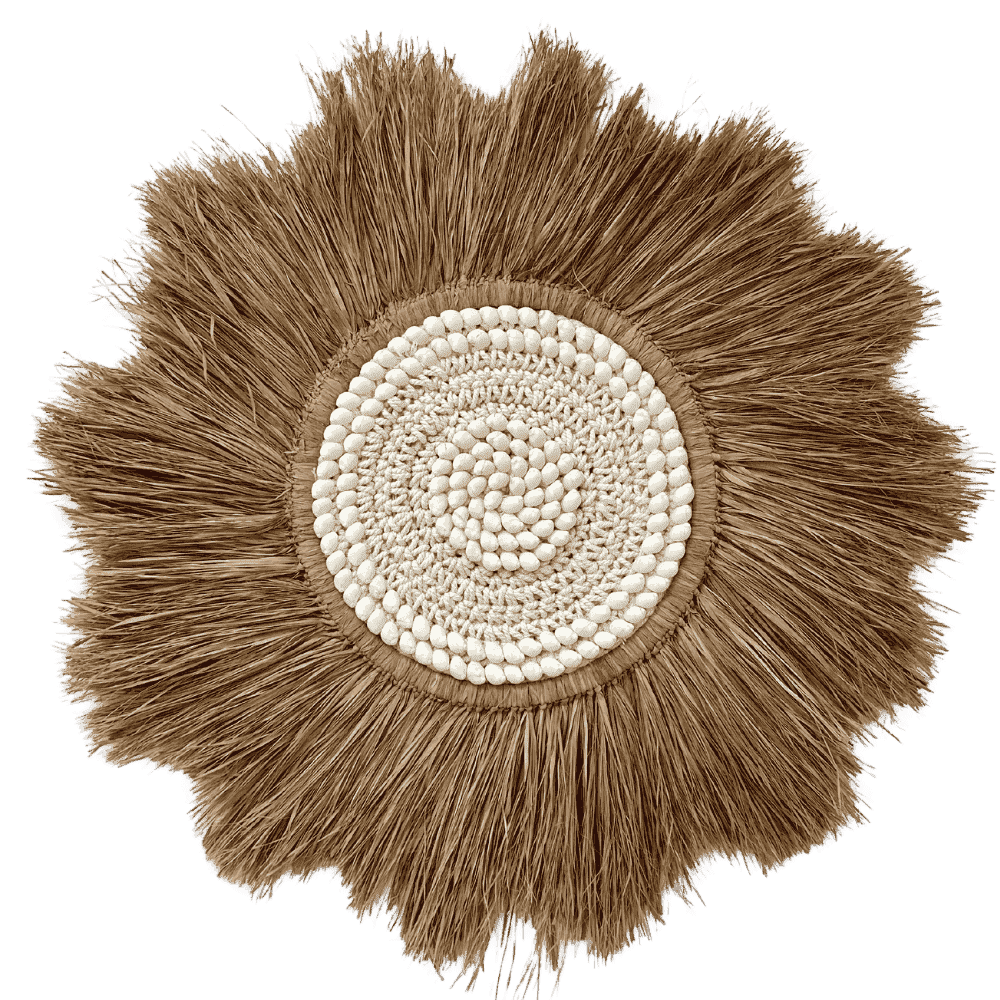 Blohu - Jujuhat Paille et Coquillages 60cm