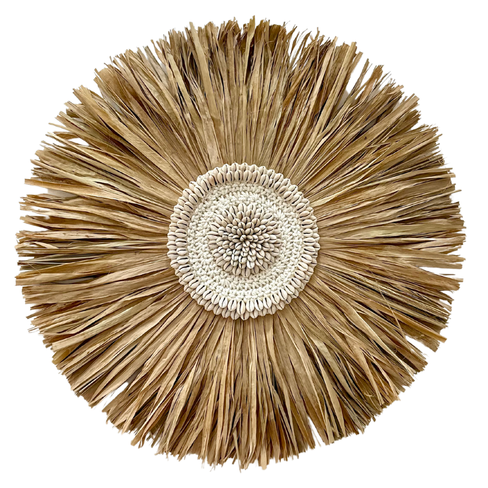 Straw - Jujuhat Paille et Coquillages 60cm