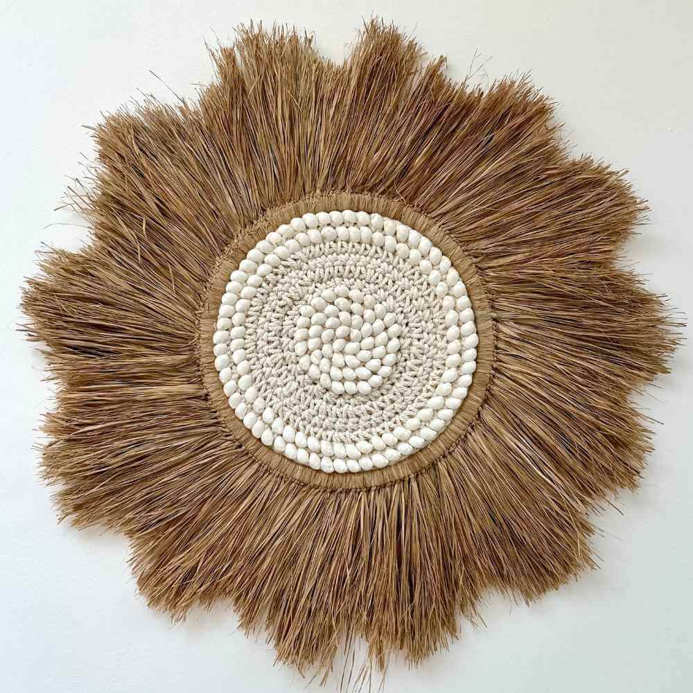 Blohu - Jujuhat Paille et Coquillages 60cm